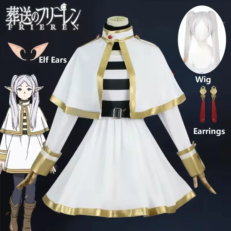 Women Shoes Japan - Kostium Cosplay Sousou No Frieren Peruka