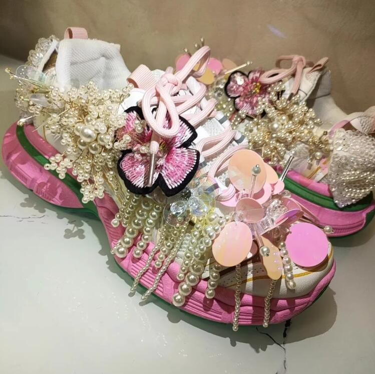 Women Shoes Store - Buty damskie w stylu księżniczki, zdobione