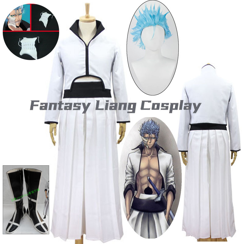 Women Shoes Japan - Anime Grimmjow Jeagerjaques Strój Cosplay Peruka