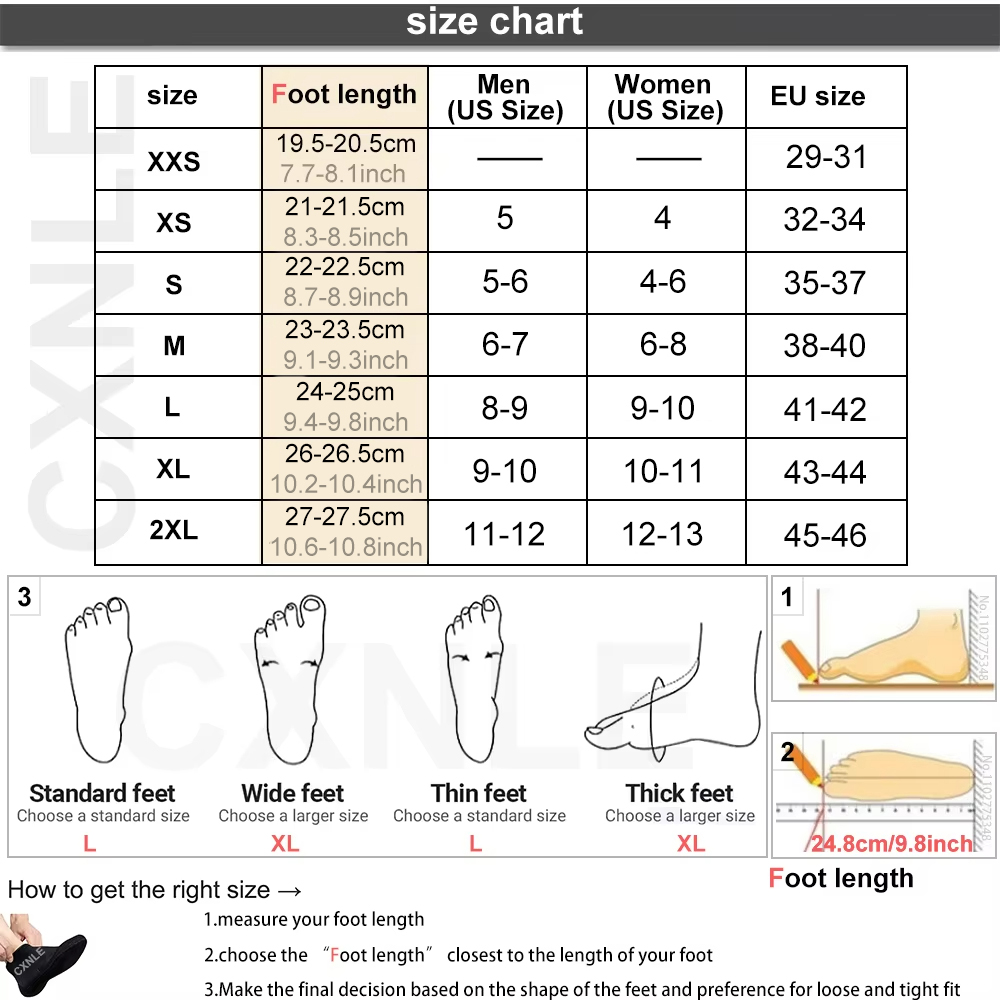 5mm Neoprenowe skarpety do nur – Women'S Shoes For Neuropathy recenzja i cena