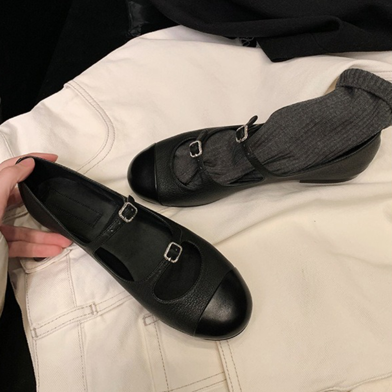 Eleganckie baleriny Mary Jane  – Women Shoes Brands recenzja i cena