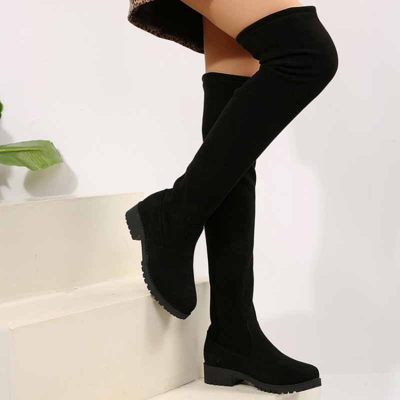 Damskie kozaki za kolano, elas – Sock Boot Women recenzja i cena