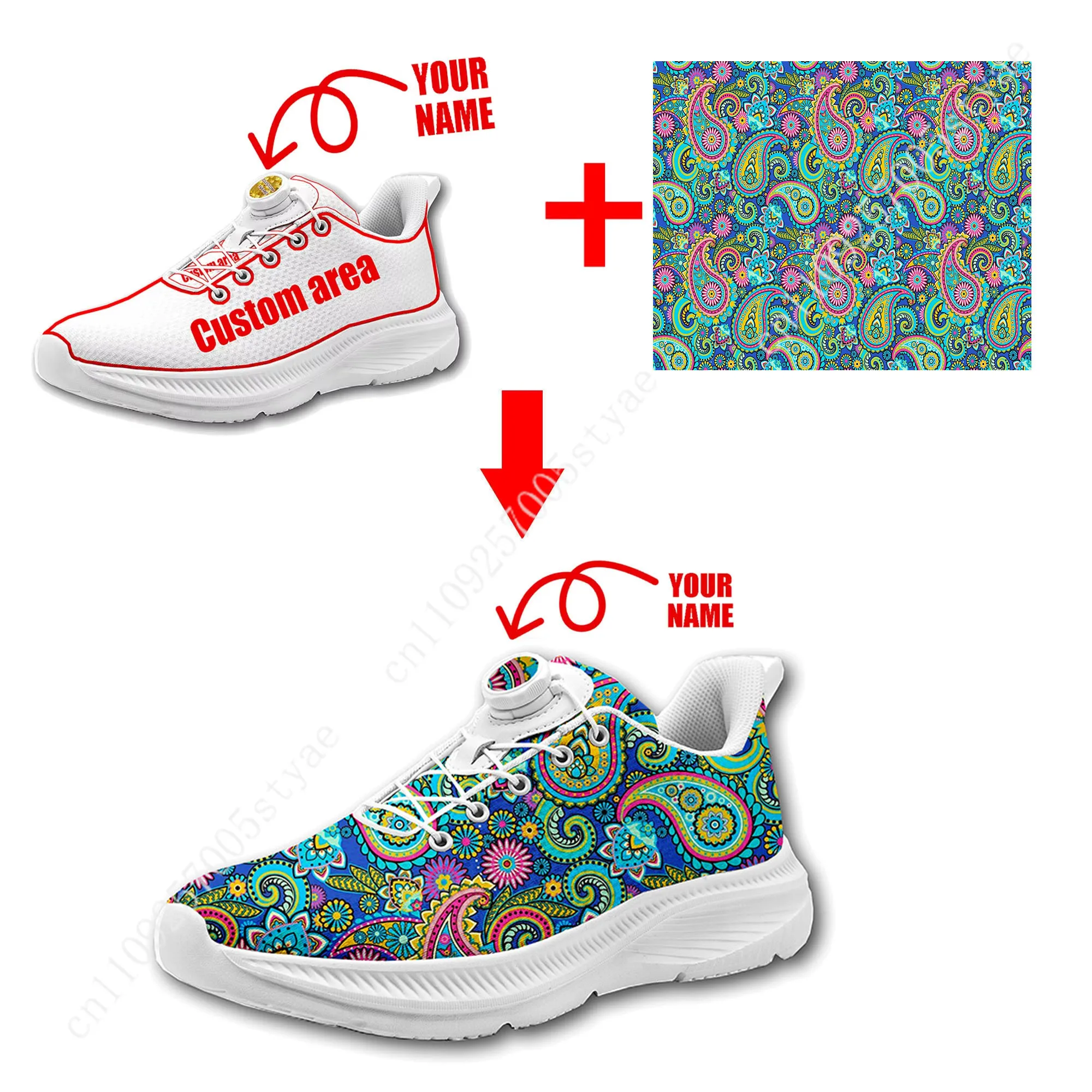 Buty do chodzenia z nadrukiem  – Women Shoes Sneakers recenzja i cena