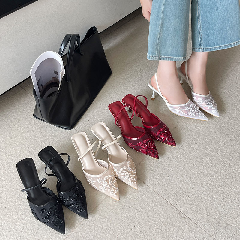 Eleganckie sandały slingback d – Women Shoes Brands recenzja i cena