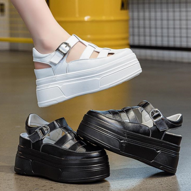 8,5 cm ażurowe, skórzane, dams – Women Shoes Sneakers recenzja i cena