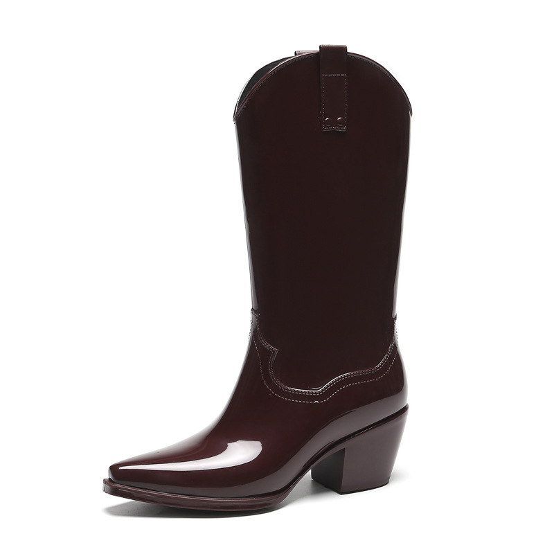 Długie kalosze Moda damska But – Women'S Shoes For Neuropathy recenzja i cena