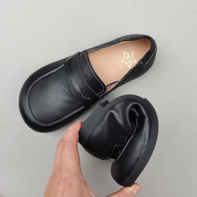 Naturalne skórzane szerokie bu – Women Shoes For Big Feet recenzja i cena