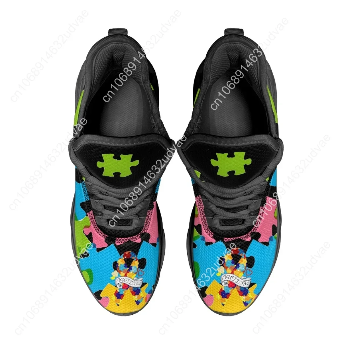Buty sportowe z motywem autyzm – Women Shoes Sneakers recenzja i cena