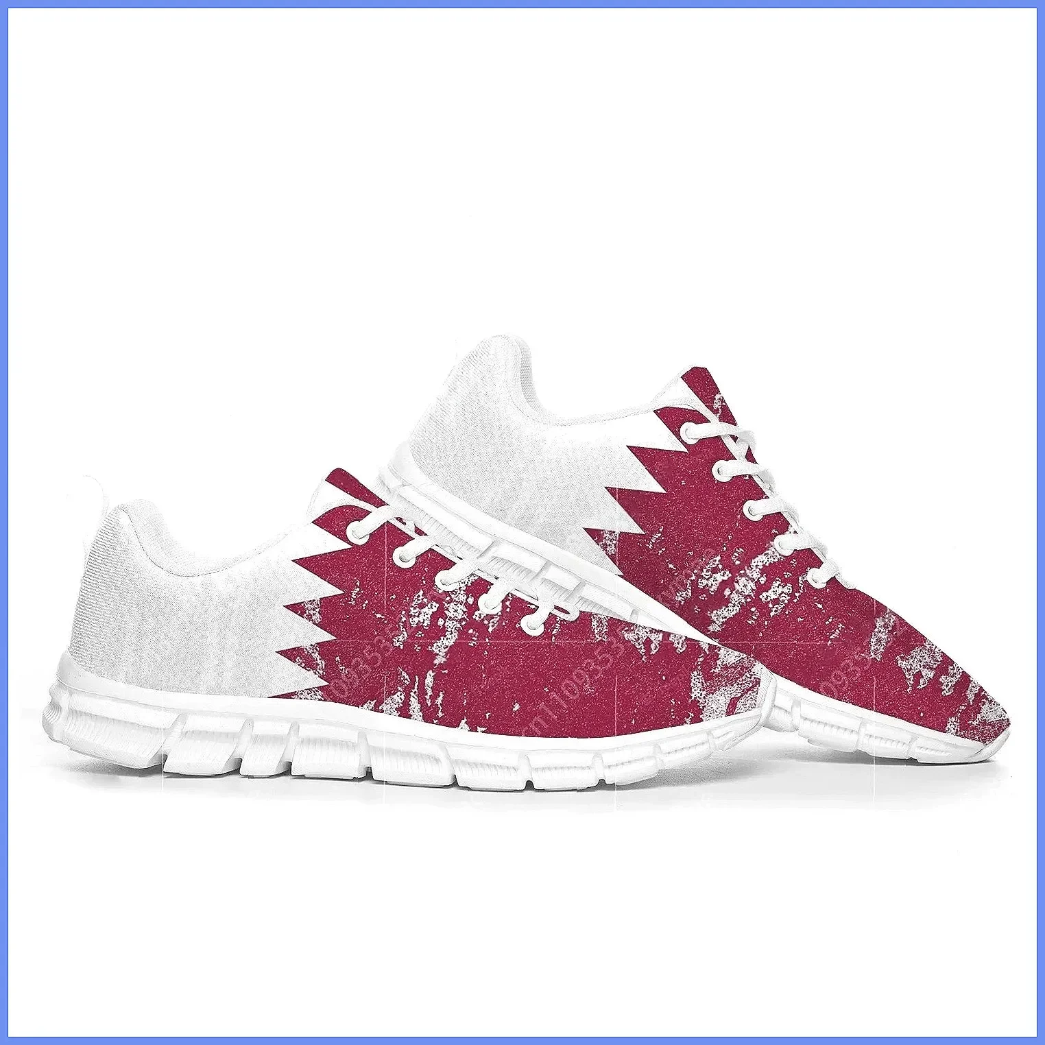 Buty sportowe z flagą Kataru,  – Women Shoes Qatar recenzja i cena