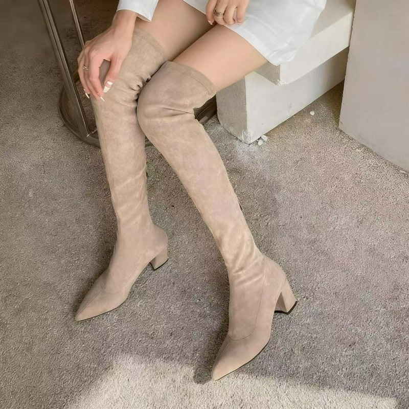 Seksowne damskie kozaki z ostr – Sock Boot Women recenzja i cena