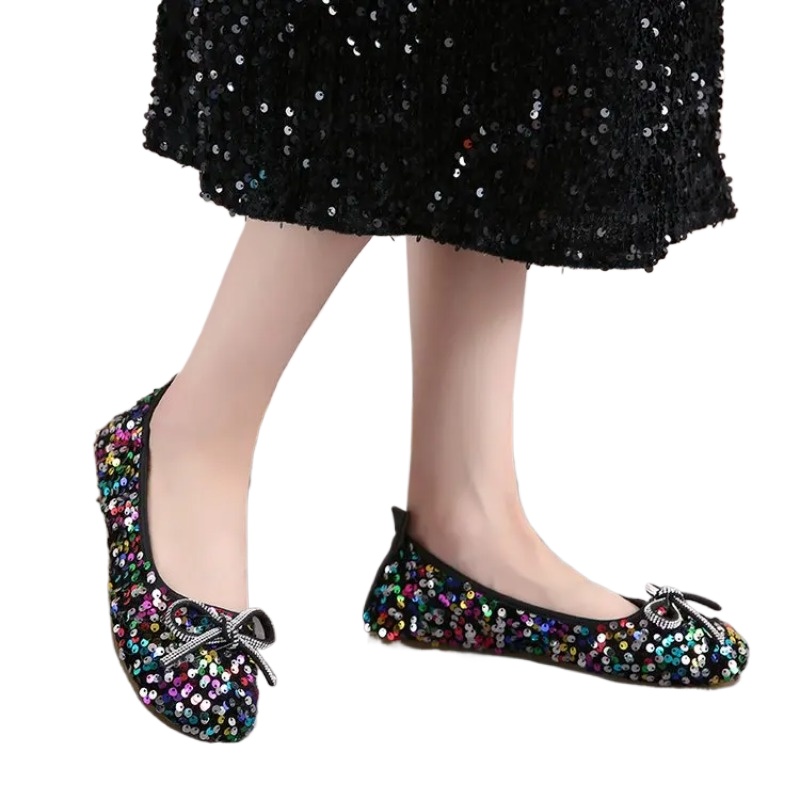 Wiosenne Nowe Baleriny z Okrąg – Women Shoes Japanese Brand recenzja i cena