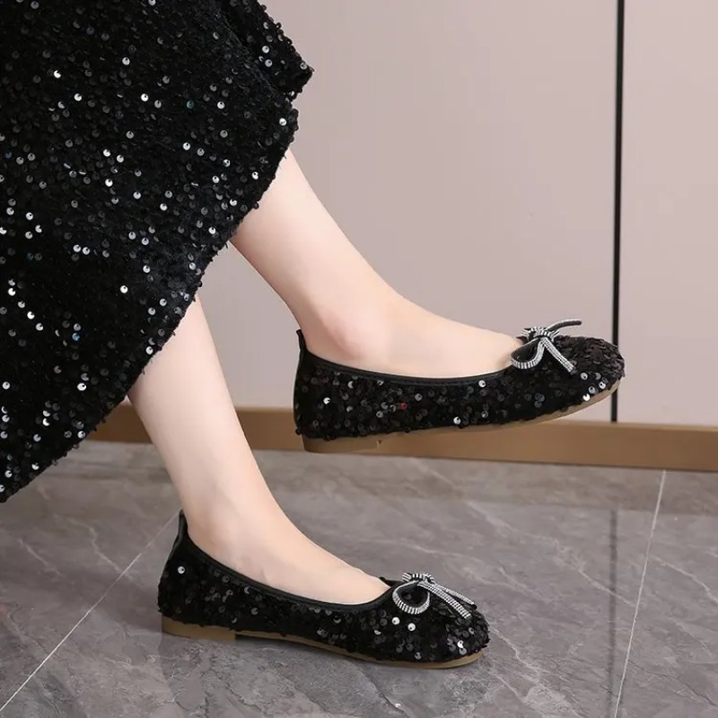 Wiosenne Nowe Baleriny z Okrąg – Women Shoes Japanese Brand recenzja i cena
