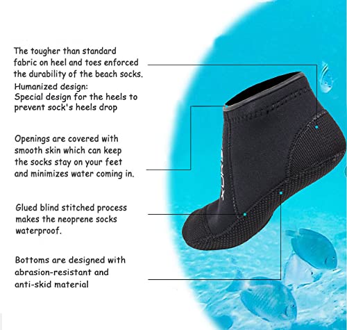 3mm neoprenowe skarpety nurkow – Women'S Shoes For Neuropathy recenzja i cena