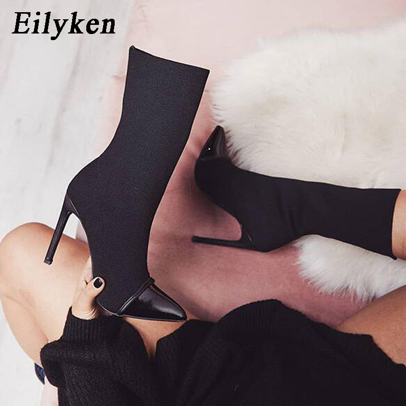 Eilyken rozciągliwa tkanina kr – Sock Boot Women recenzja i cena