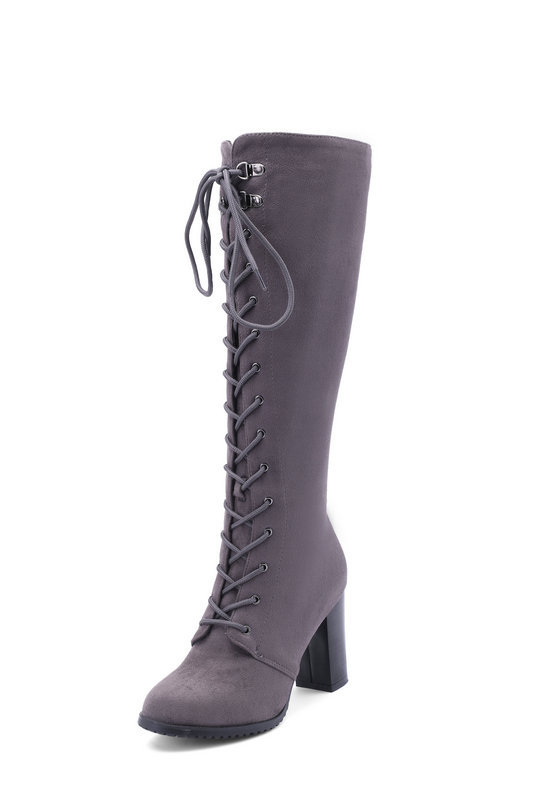 Damskie Kozaki na Grubej Wysok – Sock Boot Women recenzja i cena